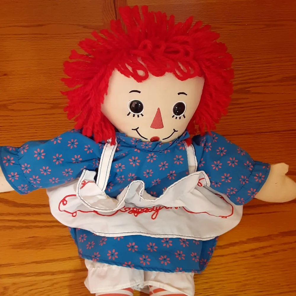 Raggedy Ann doll.